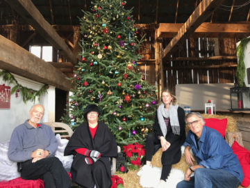 ANDARA Gallery Holiday Photo in the Barn 2022